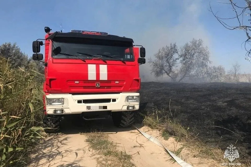 В Херсонской области за неделю ликвидировали восемь пожаров