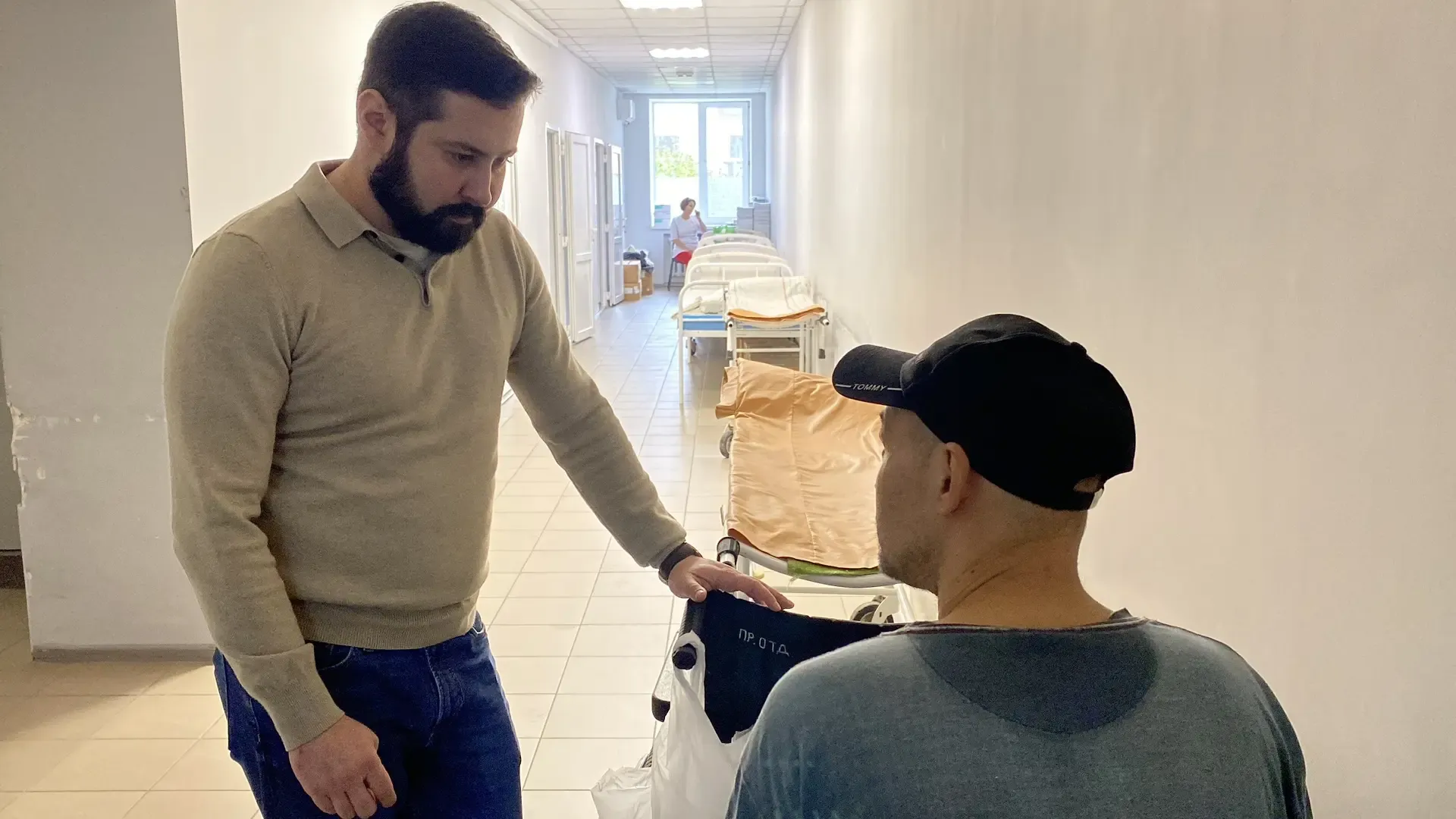 Житель Алёшек восстанавливается после тяжёлых ожогов от дрона