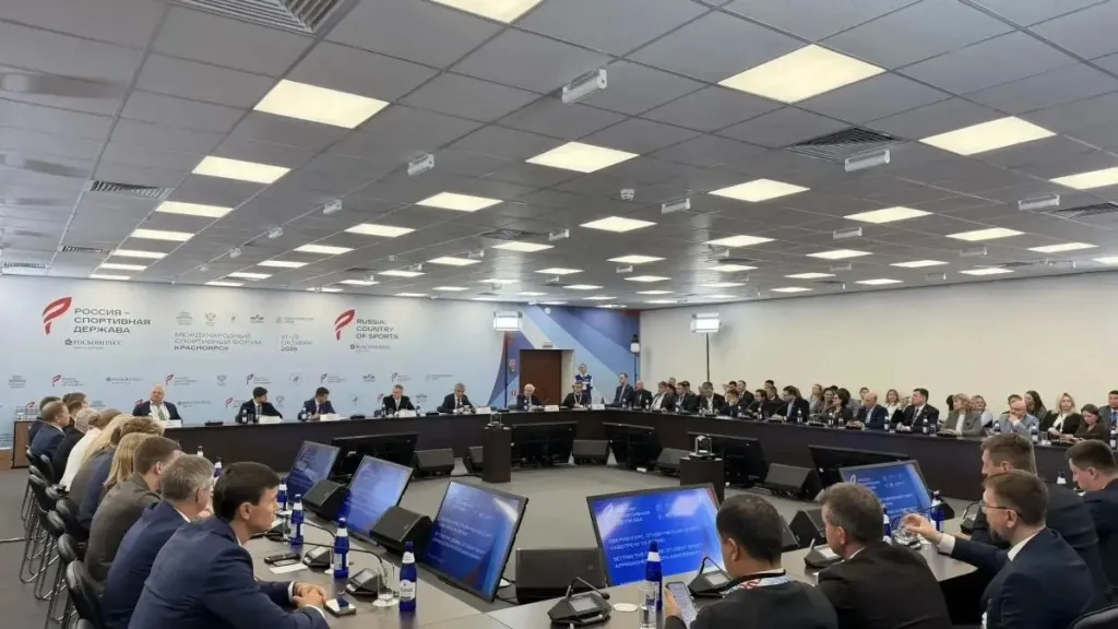 Спортсмен из Херсонской области участвует в форуме «Россия — спортивная держава»