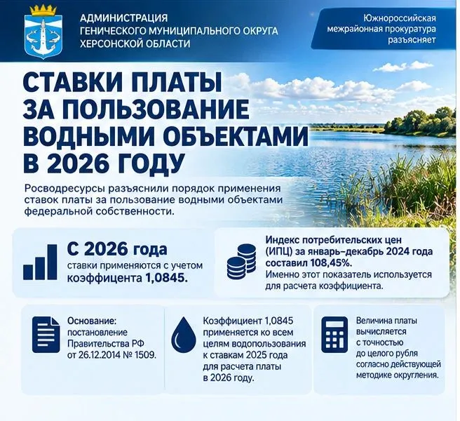 Для водопользователей в 2026 году изменили расчёт платы